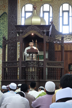 Hari Raya Prayer 2012 at Mosque