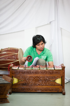 Reza Salleh at Gamelan Training