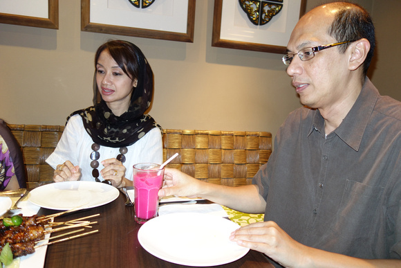 MPS Dinner with Jaslena & Razman