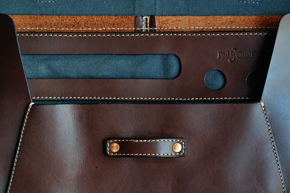 Pad & Quill Valet Leather iPad Pro Bag