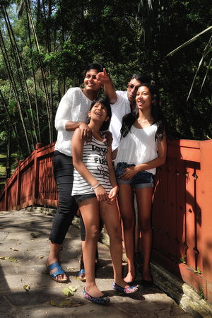 Sharmala Family at Lake Garden 2015