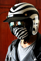 Abbas Bobber Motorcycle Portrait