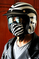 Abbas Bobber Motorcycle Portrait