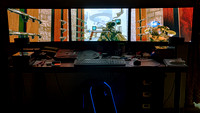 Triple Monitor Setup in SLI on Dell Area 51 PC