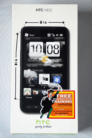 HTC HD2 Mobile PDA Phone
