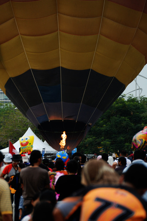Putrajaya Hot Air Balloons and Fireworks