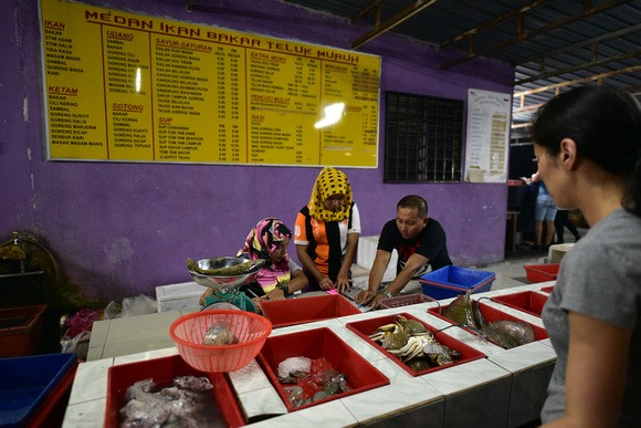 ISO 27001:2013 seafood dinner during Pre-Internal Audit at TNB Janamanjung power station