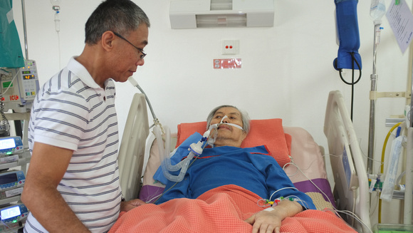 Wan Jaffar admitted in Hospital