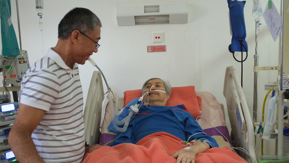 Wan Jaffar admitted in Hospital