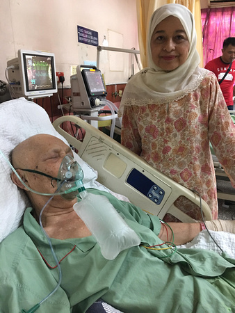Tok Mat admitted in Hospital