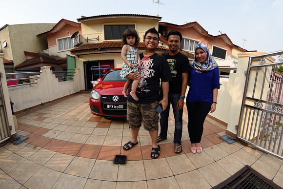 Visiting Haniff and Elle's Home