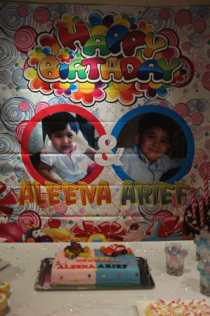 Arief and Aleena Birthday Party