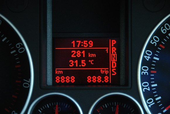 VW GTi Multi-Function Display