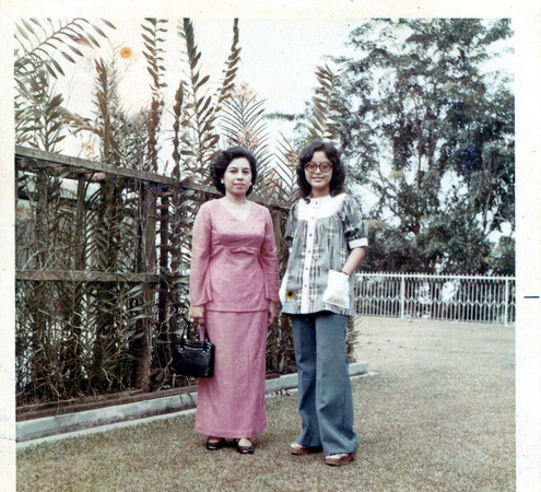 Mariam Wahab and Jamilah Dato' Hussin
