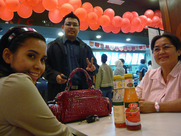 Hanim's Birthday at KFC