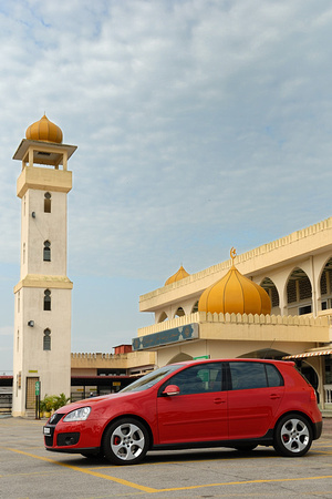 Volkswagen GTi visits Tg Karang