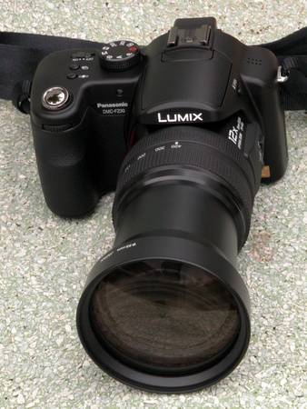 Lumix FZ30 + Olympus Extender Lenses