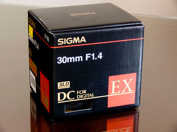 Sigma 30mm f1.4 Lens