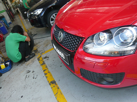 VW GTi Type Puncture Patching