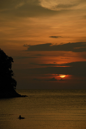 Sunset at Tg. Tuan