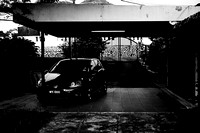 Home Outdoors - B&W