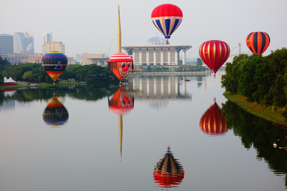 Putrajaya Hot Air Balloons 2013