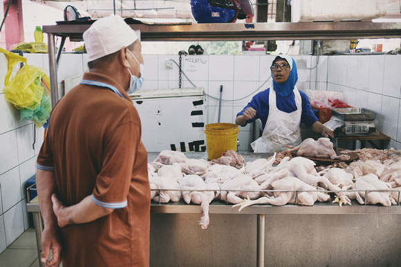 Pre-Raya Shopping at PJ Old Town Market