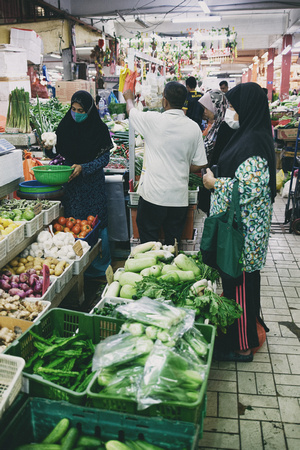 Pre-Raya Shopping at PJ Old Town Market