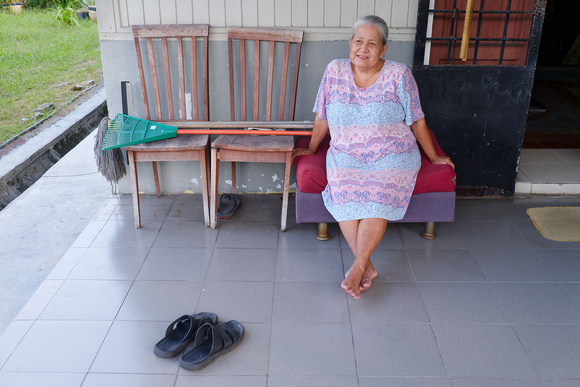 Visit to Aunty Hapsah in Meru Klang