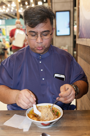 Dinner with Haniff at Ah Cheng