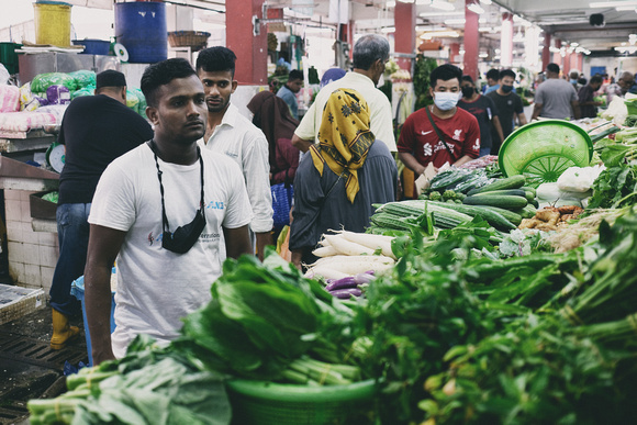 Pre-Raya Shopping at PJ Old Town Market