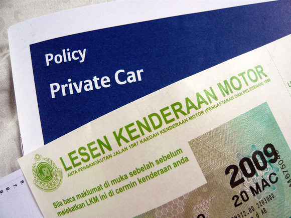 Car Road Tax and Insurance Policy