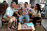 Lunch at Yusof Wahab Home