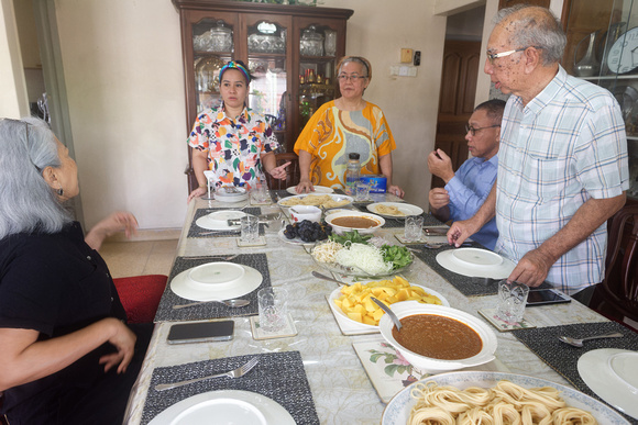 Laksa Johor Lunch by Kak Boon for Shahril and Leena