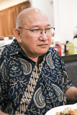 Hari Raya Aidil Fitri at Azman Hamzah's Home