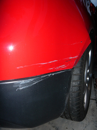 VW GTi Scratched