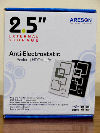 Portable External 2.5" 80GB Harddisk USB 2.0