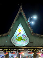Dinner with Hussien at Satay Hut