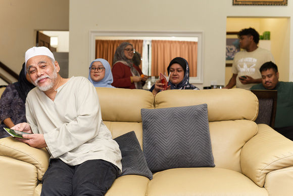 Luncheon at Azman Hamzah's Home