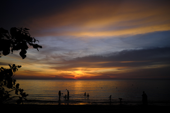 Sunset at Thistle Hotel in Port Dickson
