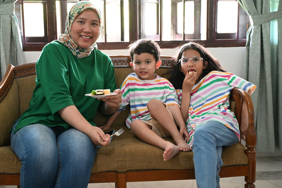 Lunch at Yusof Wahab Home