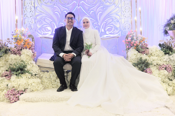 Wedding Siti Sarah bt Nizam (Busu) with Megat Syamil