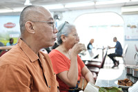 Breakfast with Shahril, Leena and Mariam