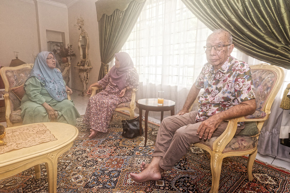 Cousin's luncheon at Faizah's Home