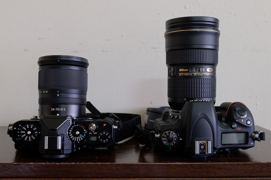 Nikon ZF vs D750 Lenses