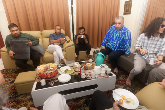 Luncheon at Azman Hamzah's Home