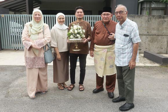 Engagement Jefri's Son - Razlan and Dr. Ayuni