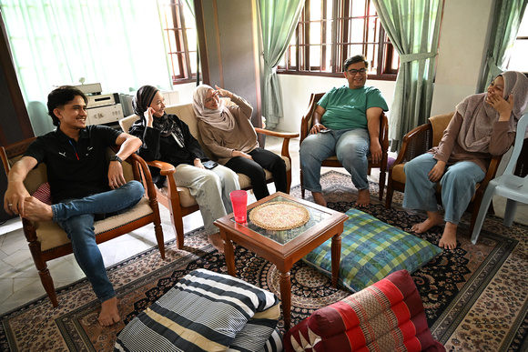 Lunch at Yusof Wahab Home