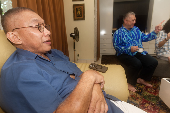 Luncheon at Azman Hamzah's Home