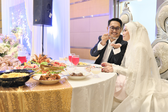 Wedding Siti Sarah bt Nizam (Busu) with Megat Syamil